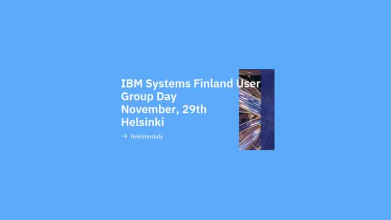 IBM Systems User Group Day  29.11.2018