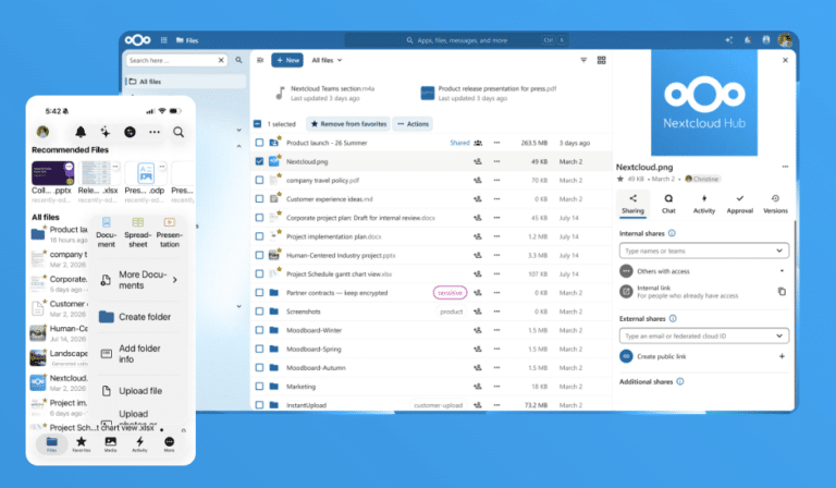 Nextcloud Microsoft 365 rinnalle – kaikkea ei tarvitse vaihtaa kerralla